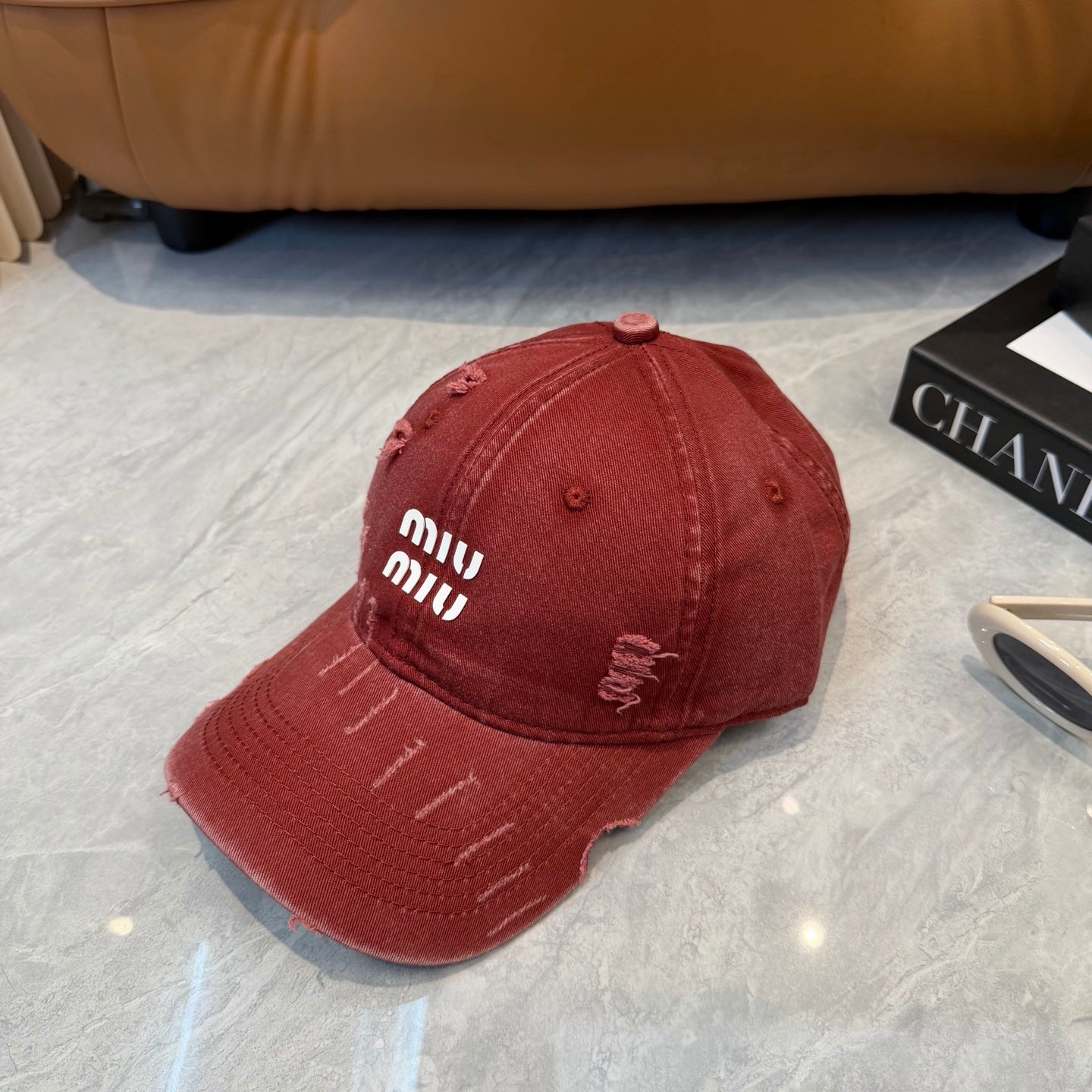 MIUMIU 26S BASEBALL CAP 342402