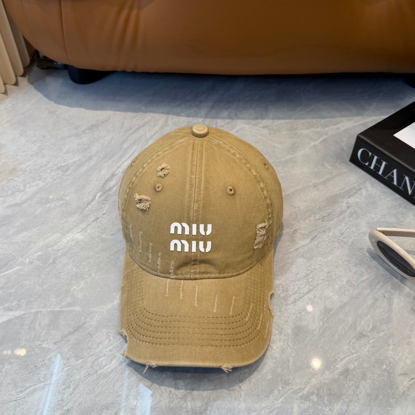 MIUMIU 26S BASEBALL CAP 342401