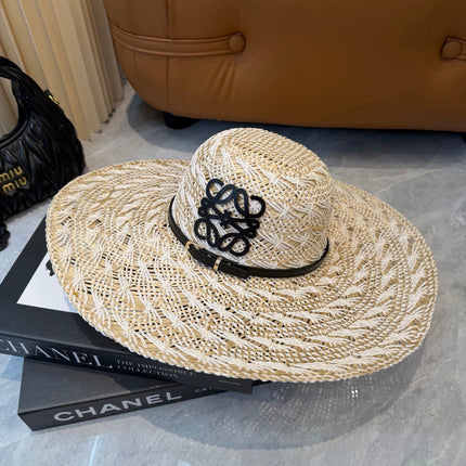 LOEWE 26S WIDE BRIM STRAW SUN HAT STYLE 069