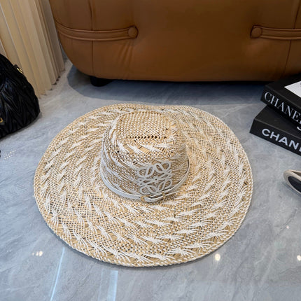 LOEWE 26S WIDE BRIM STRAW SUN HAT STYLE 067