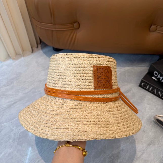 LOEWE 26S STRAW BUCKET HAT STYLE 186