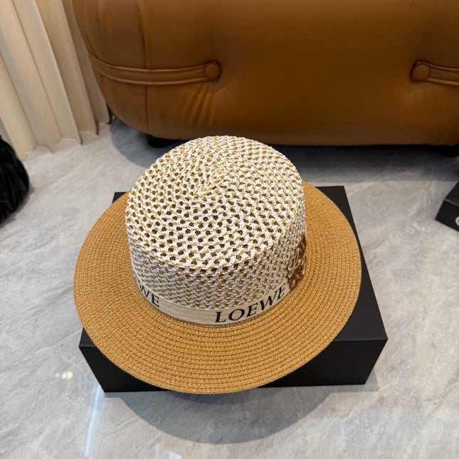 LOEWE 26S STRAW BOATER HAT STYLE 066