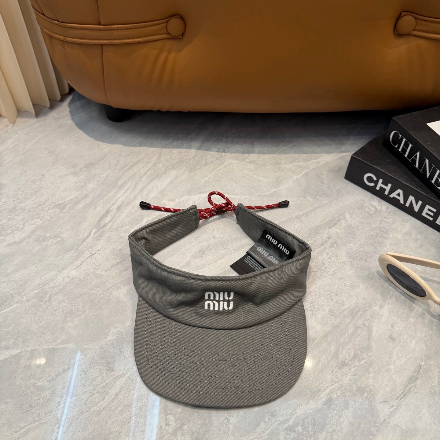 MIUMIU 26S SUN VISOR HAT 345277