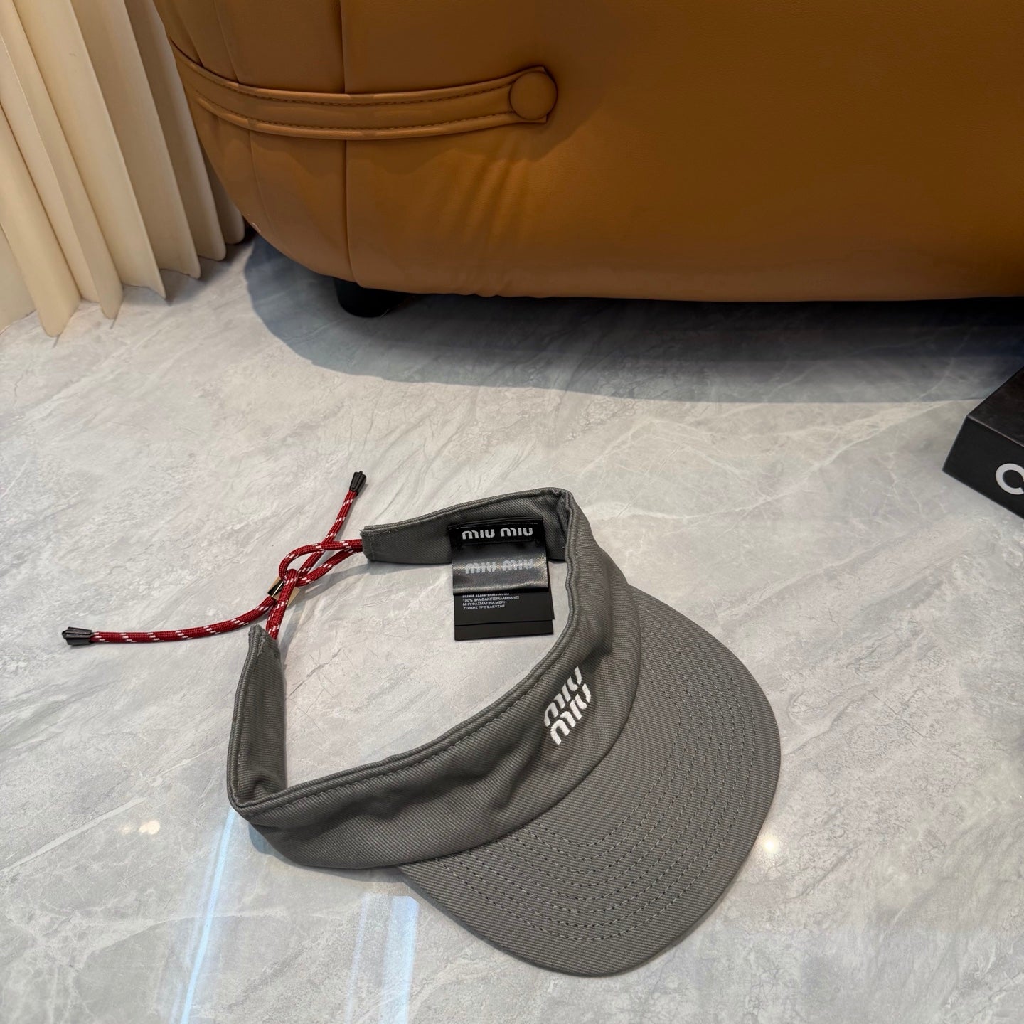 MIUMIU 26S SUN VISOR HAT 345277