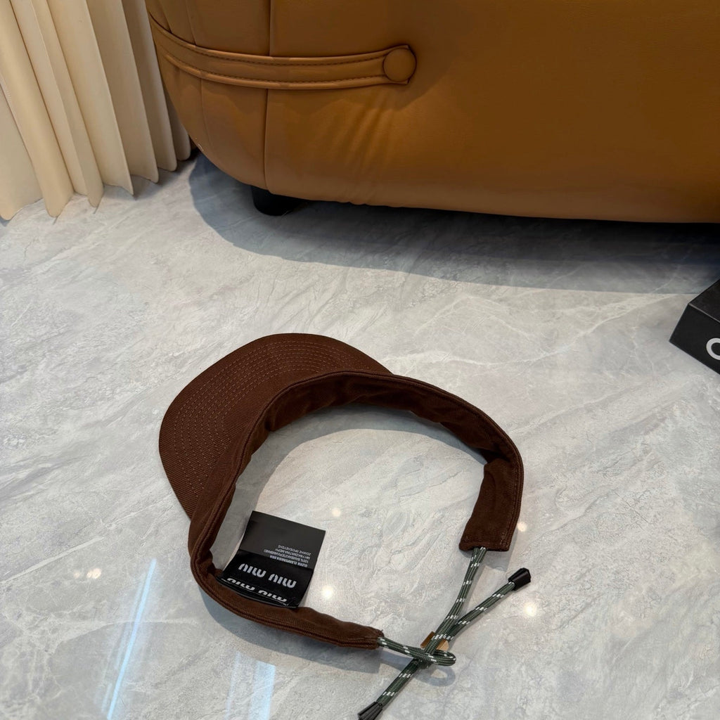 MIUMIU 26S SUN VISOR HAT 345279