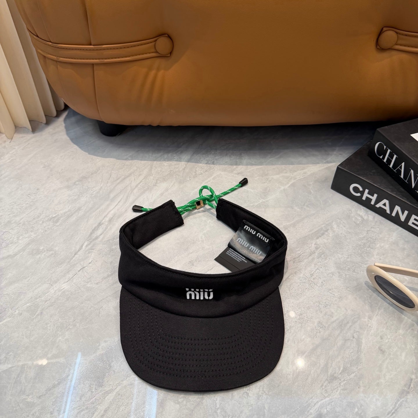 MIUMIU 26S SUN VISOR HAT 345281