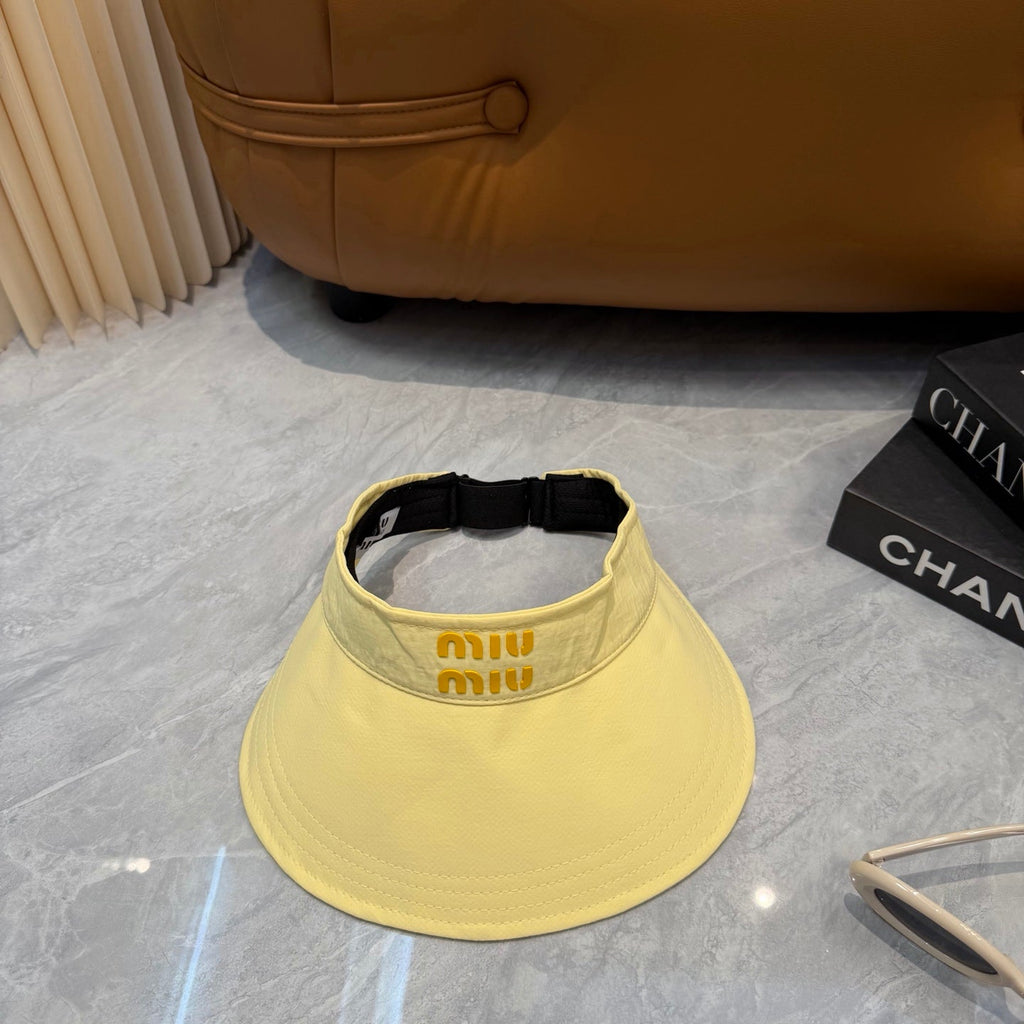 MIUMIU 26S CLASSIC SUN VISOR 332846