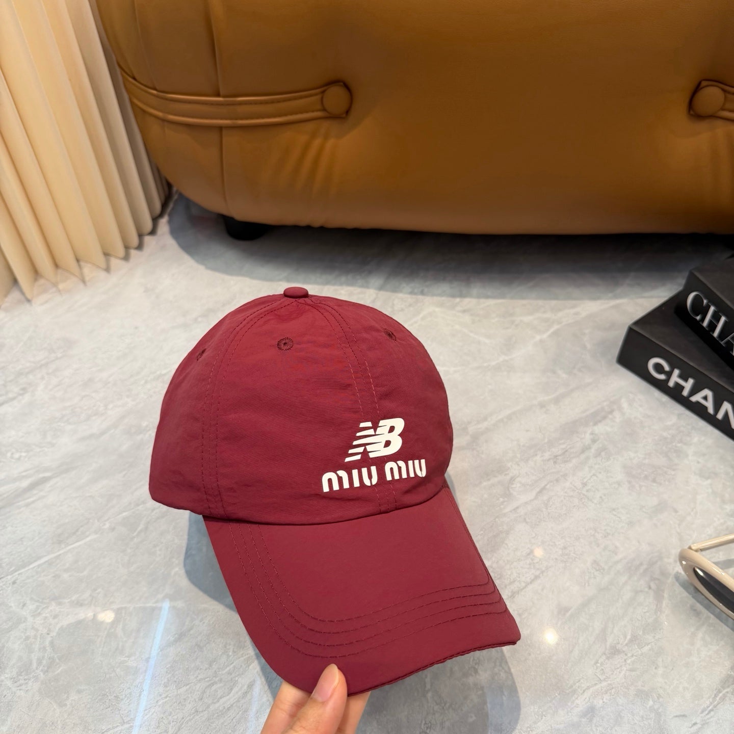 MIUMIU 26S BASEBALL CAP 342421