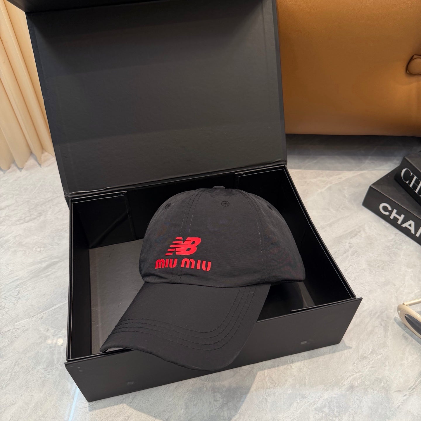 MIUMIU 26S BASEBALL CAP 342428
