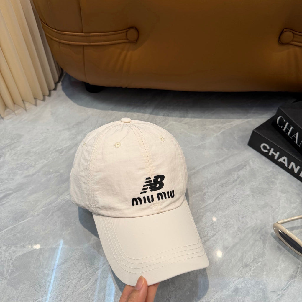 MIUMIU 26S BASEBALL CAP 342429