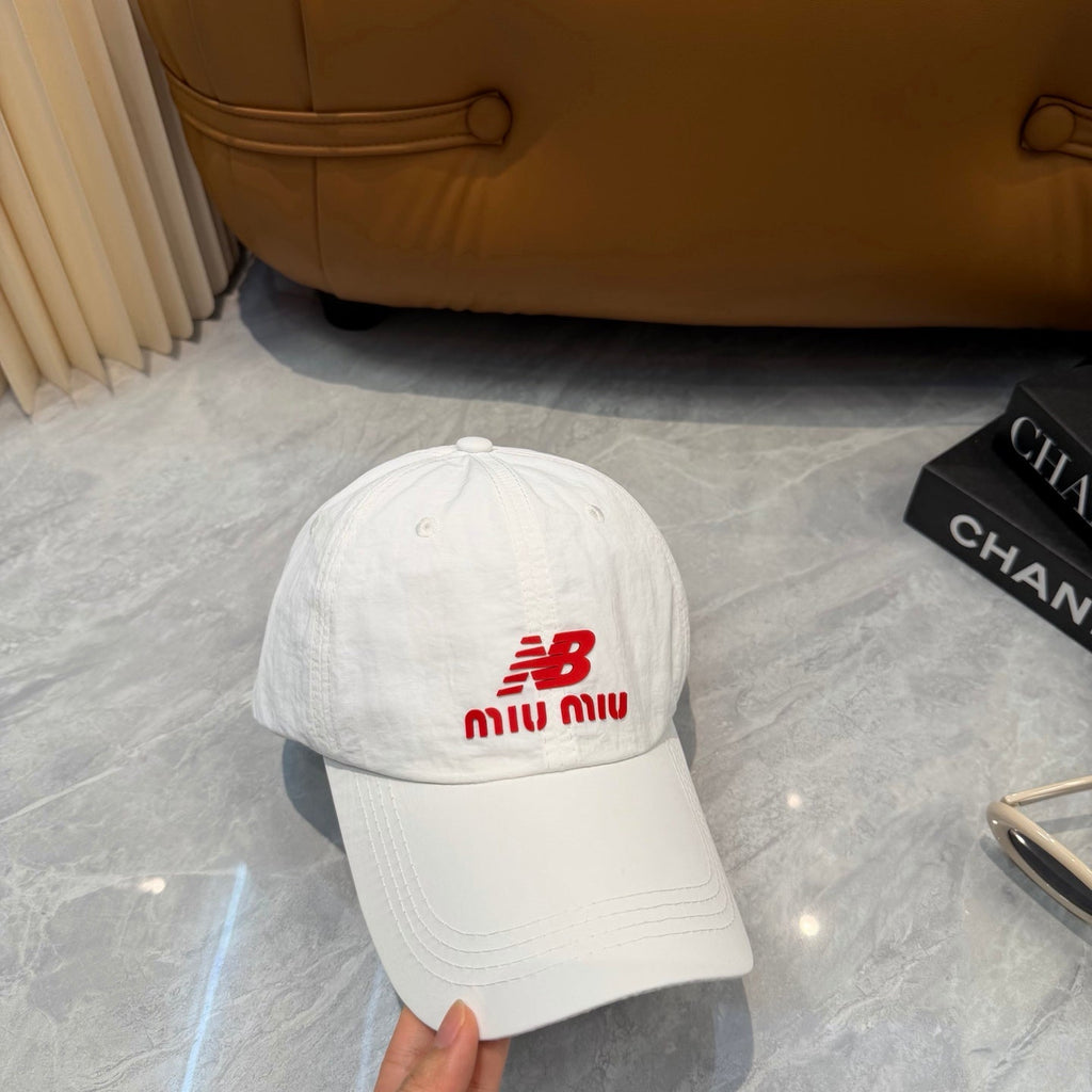 MIUMIU 26S BASEBALL CAP 342431