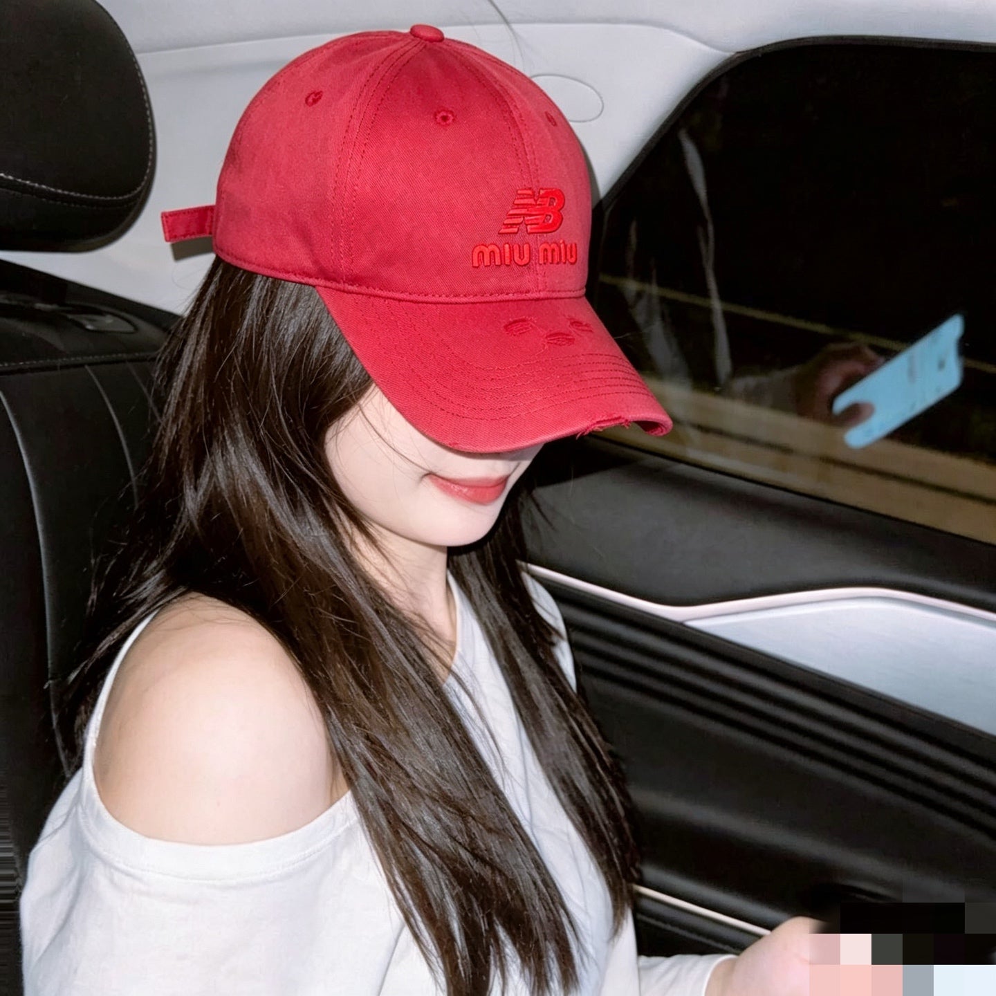MIUMIU 26S BASEBALL CAP 342433