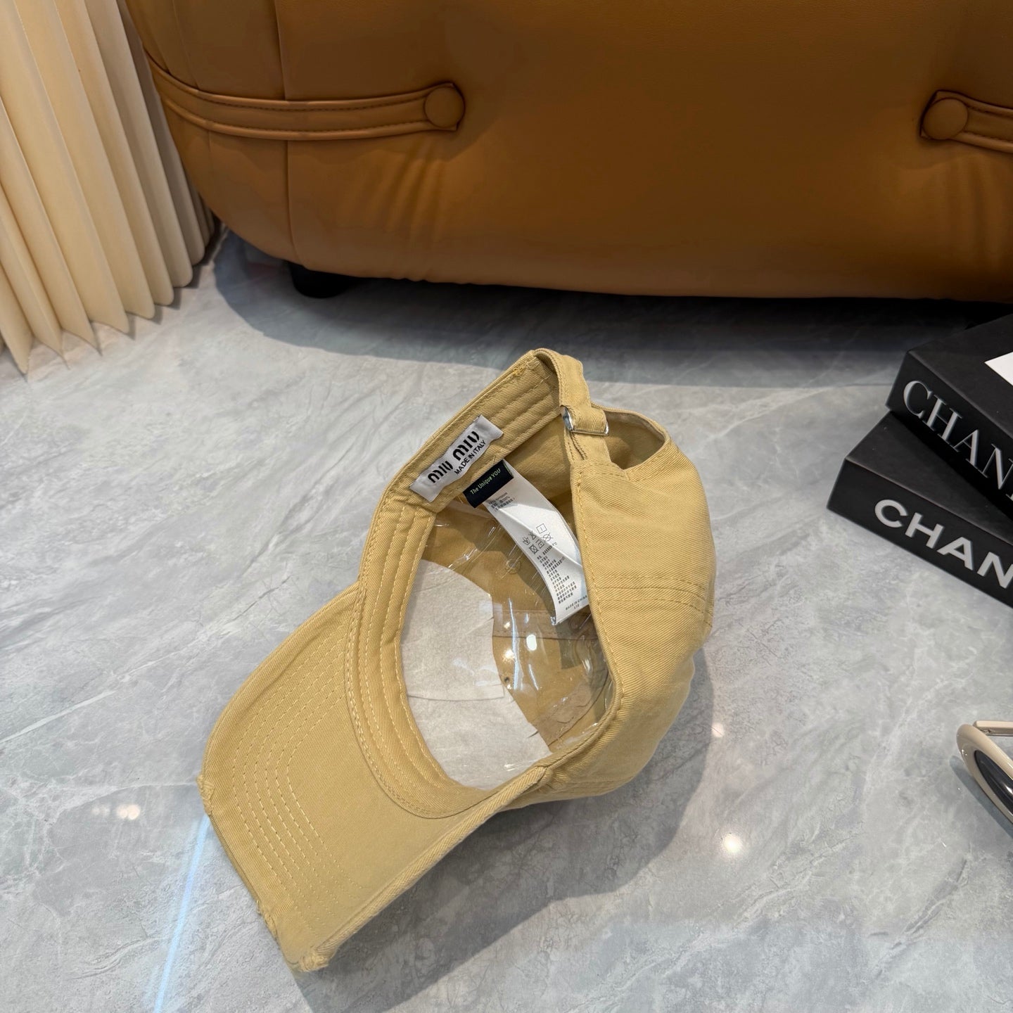 MIUMIU 26S BASEBALL CAP 342438