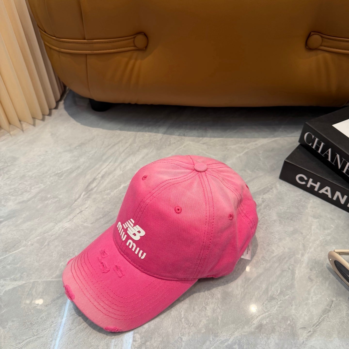 MIUMIU 26S BASEBALL CAP 342440