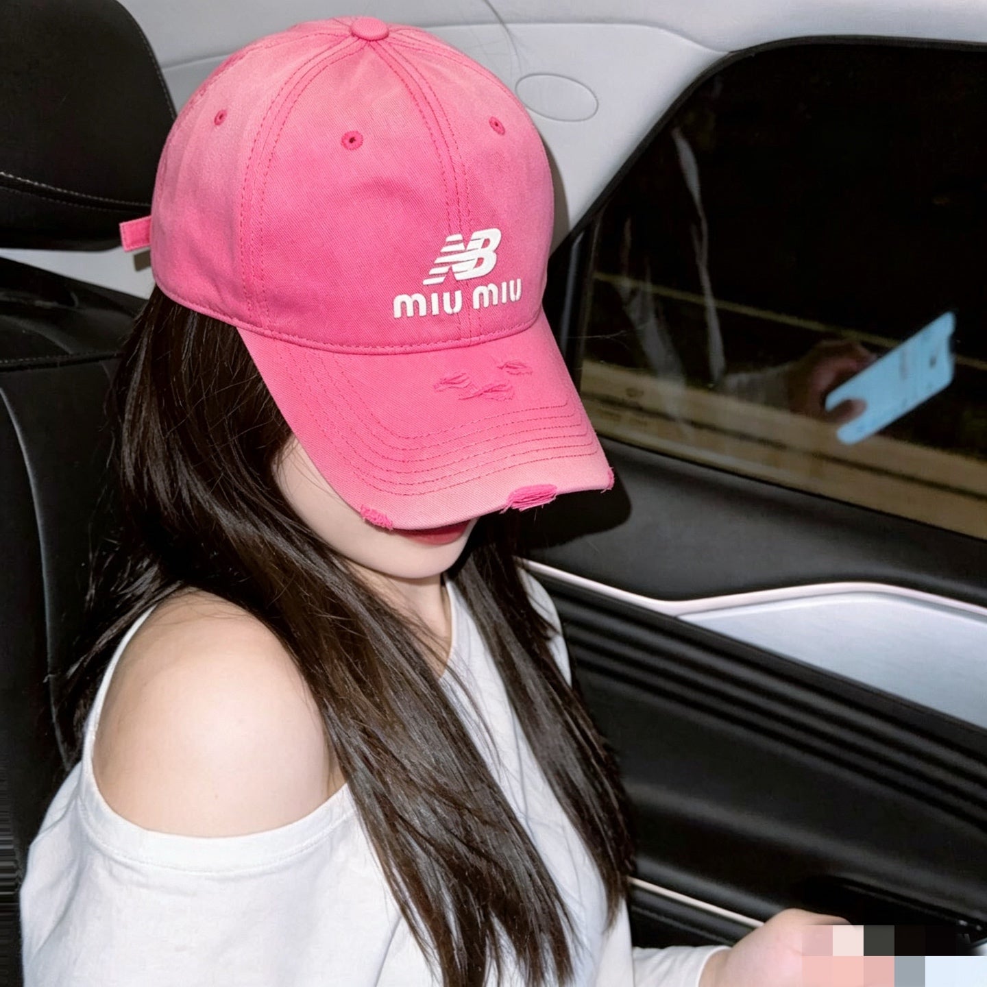 MIUMIU 26S BASEBALL CAP 342440