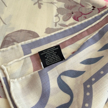 DIOR 26S SCARF 140 IN CASHMERE AND SILK 513569
