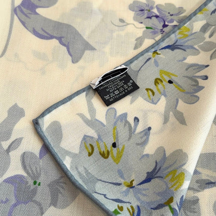DIOR 26S SCARF 140 IN CASHMERE AND SILK 513570