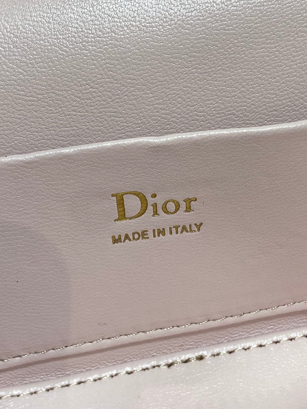DIOR 26S MINI VANITY 17 IN LIGHT PINK LAMBSKIN