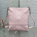 DIOR 26S TRIANON BAG 20 IN LIGHT PINK LAMBSKIN