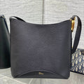 DIOR 26S MEDAILLON BUCKET BAG 26 IN BLACK CALFSKIN