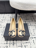 CHANEL 26S HIGH HEELS IN BEIGE LAMBSKIN WITH BOW