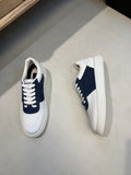CC SNEAKERS TRAINERS BLUE SUEDE LEATHER