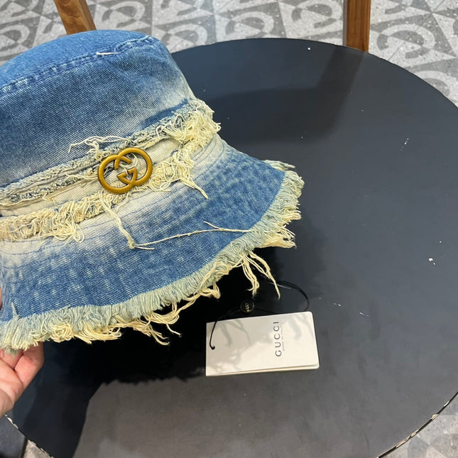 BUCKET HAT IN CLASSIC BLUE DENIM 226590