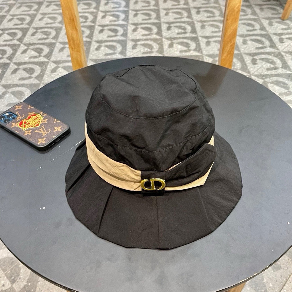 DIOR 26S LOGO BOW BUCKET HAT STYLE 39