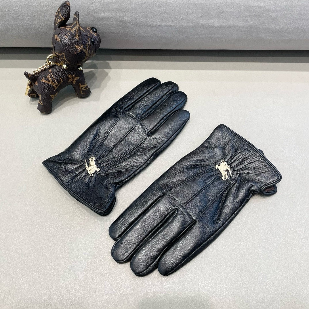GLOVES IN BLACK LAMBSKIN 435873