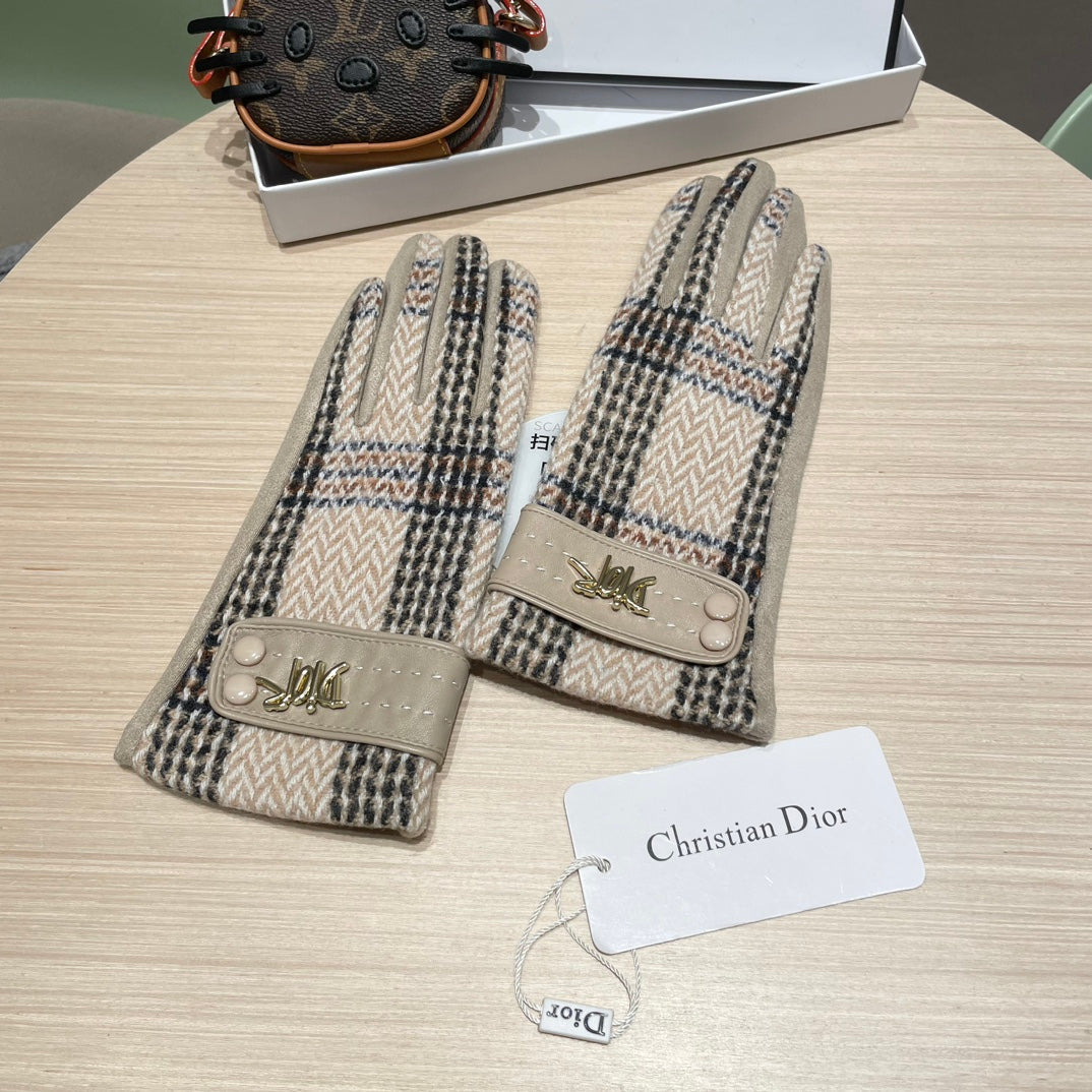 GLOVES IN COLORFUL WOOL 463808