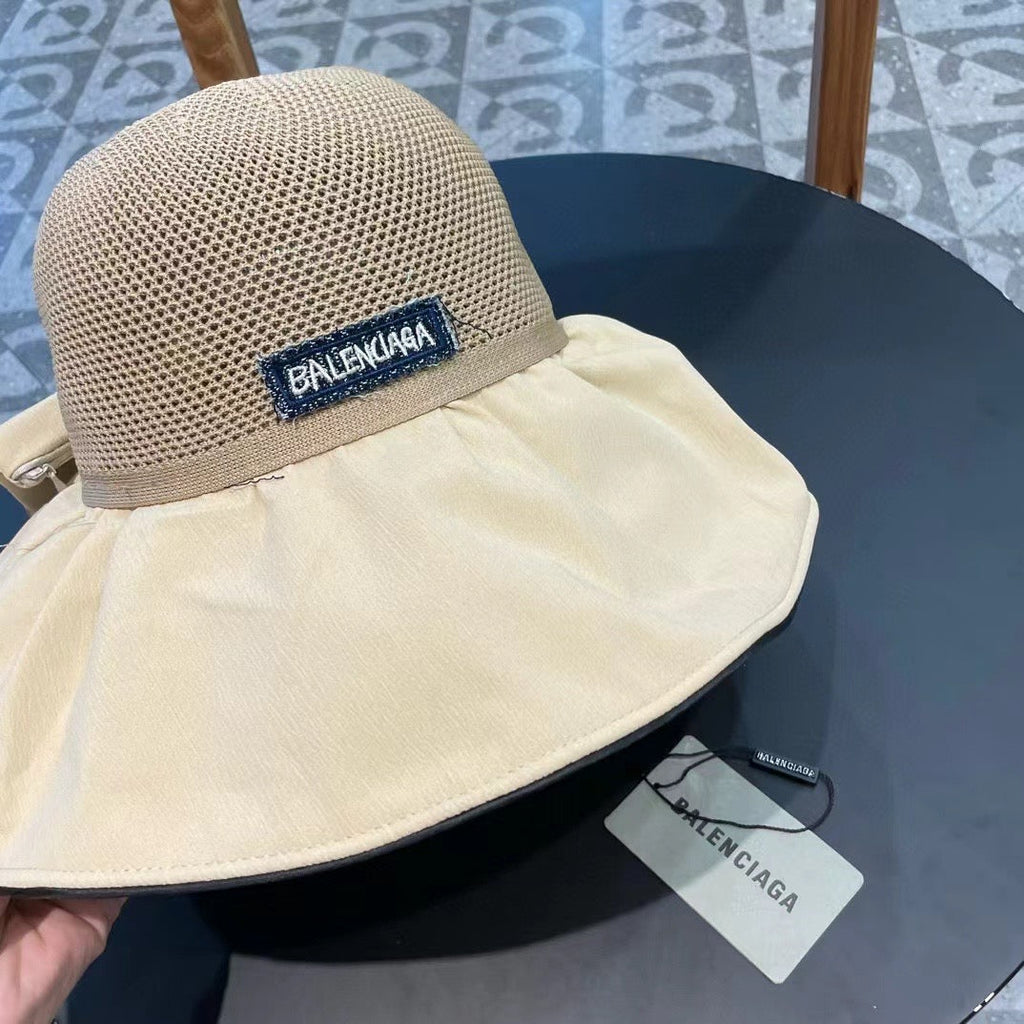 BALENCIAGA 26S WIDE-BRIMMED HAT STYLE 56