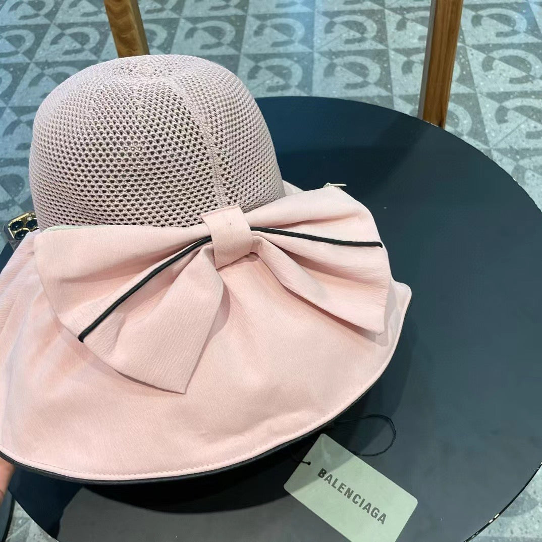 BALENCIAGA 26S WIDE-BRIMMED HAT STYLE 55