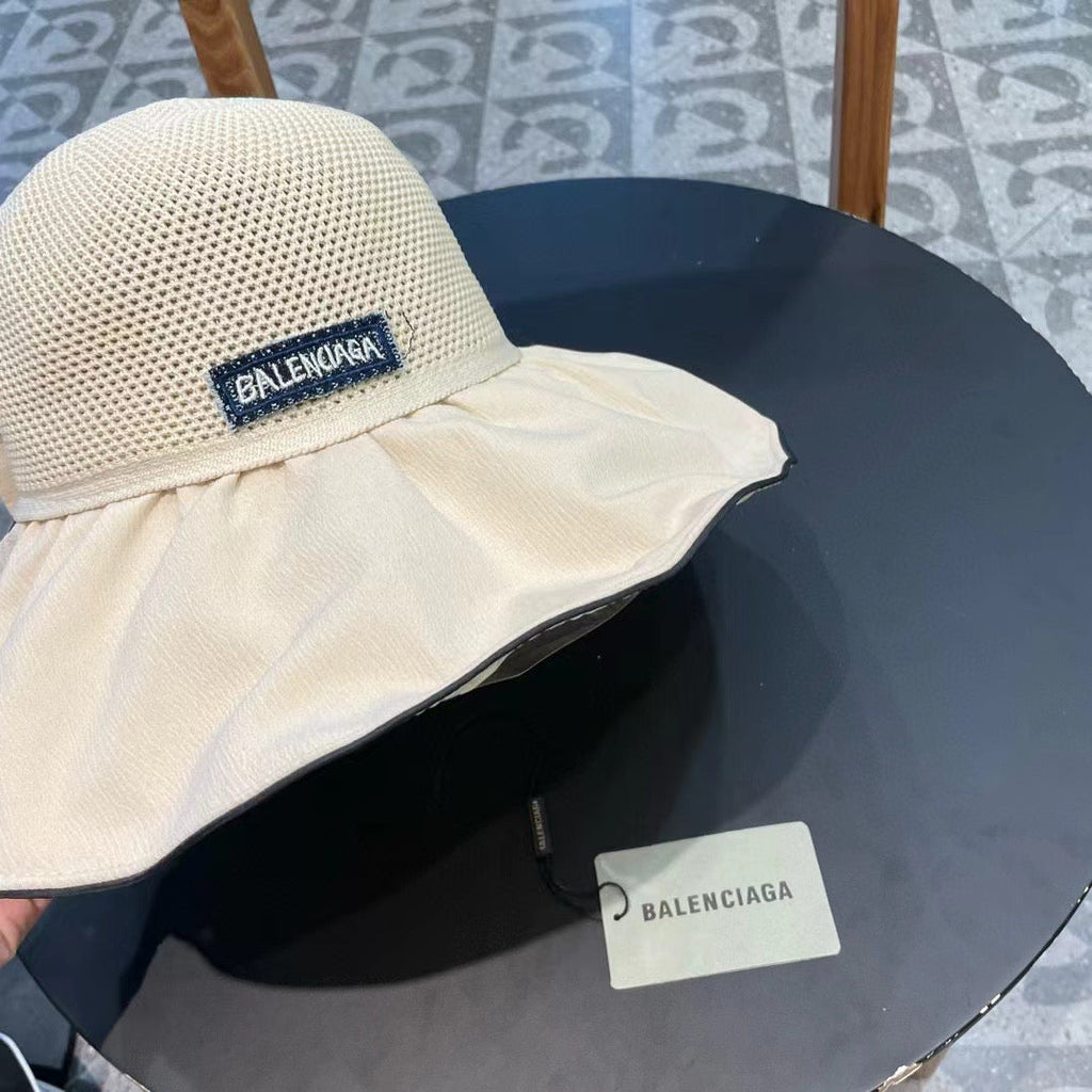 BALENCIAGA 26S WIDE-BRIMMED HAT STYLE 54