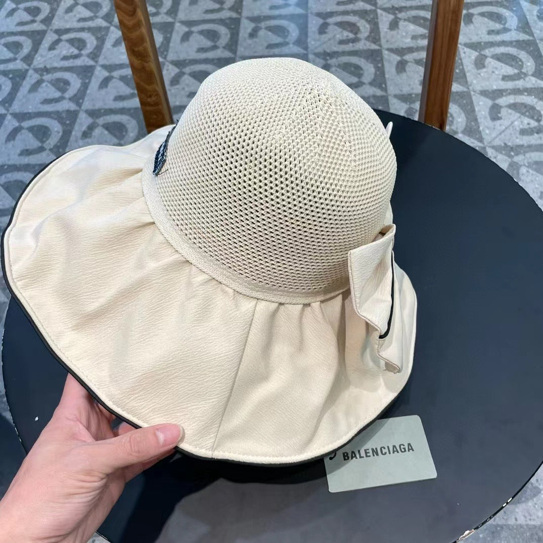 BALENCIAGA 26S WIDE-BRIMMED HAT STYLE 54