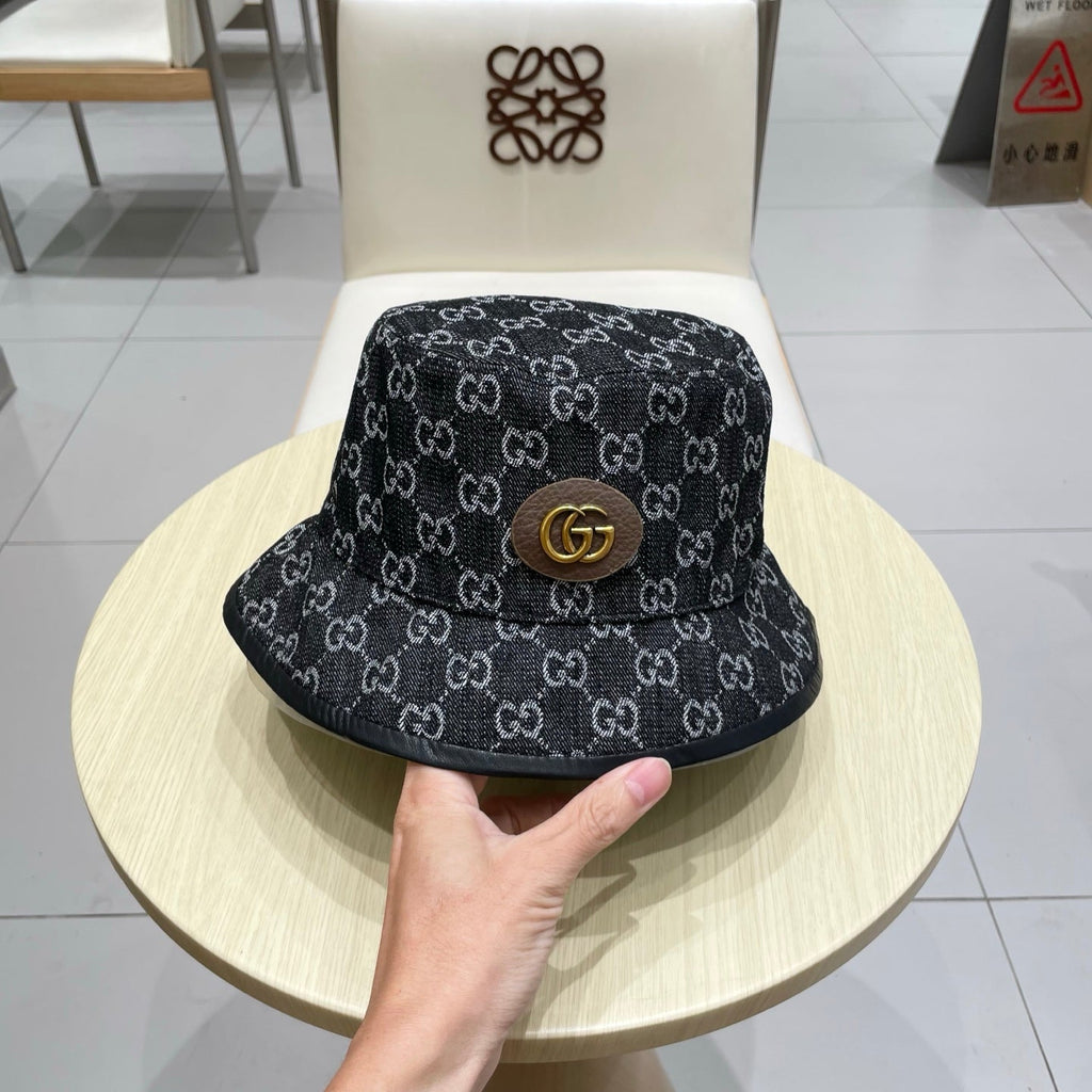 GUCCI 26S DENIM BUCKET HAT STYLE 110