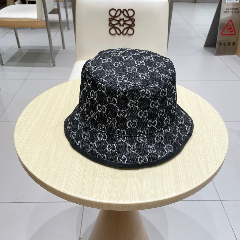 GUCCI 26S DENIM BUCKET HAT STYLE 110
