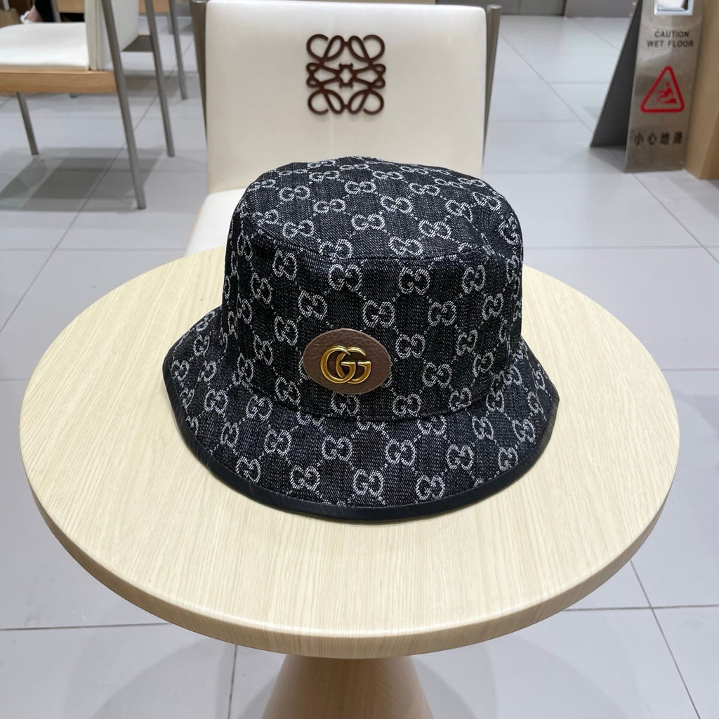 GUCCI 26S DENIM BUCKET HAT STYLE 110