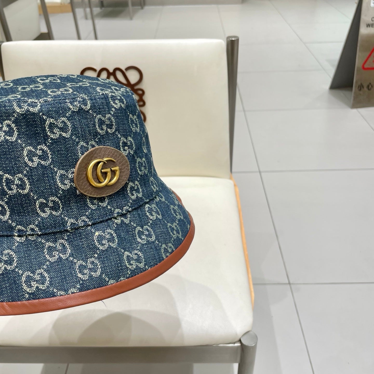 GUCCI 26S DENIM BUCKET HAT STYLE 109