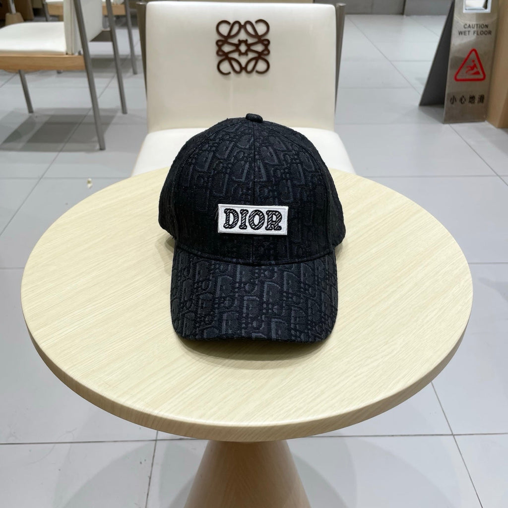 DIOR 26S EMBROIDERED BASEBALL CAP STYLE 16