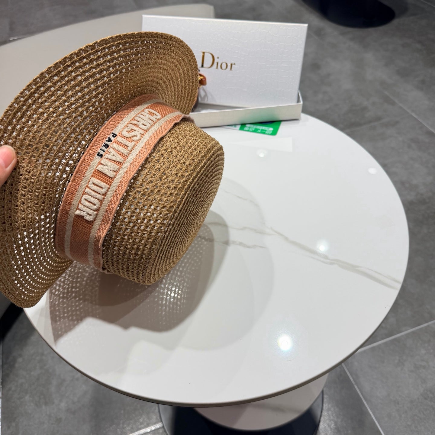 DIOR 26S FLAT-BRIM HAT STYLE 6