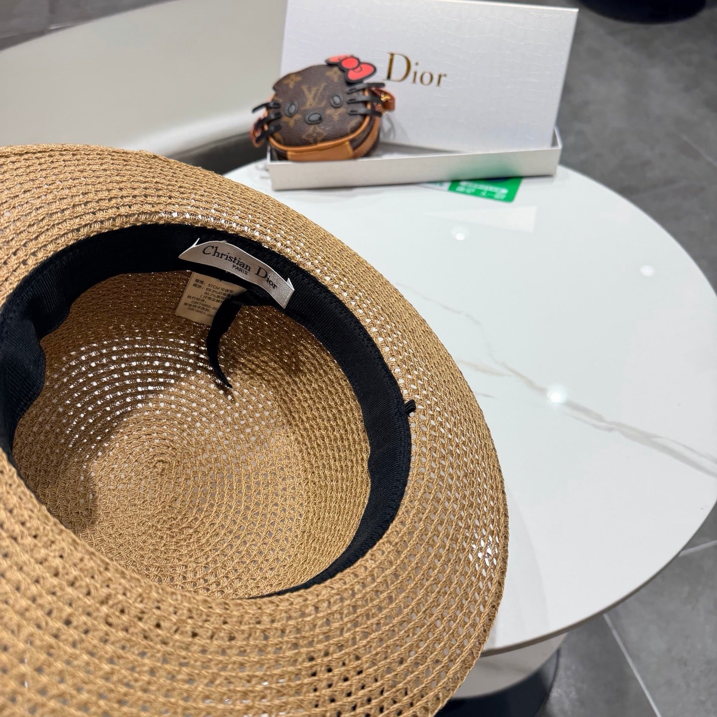 DIOR 26S FLAT-BRIM HAT STYLE 4