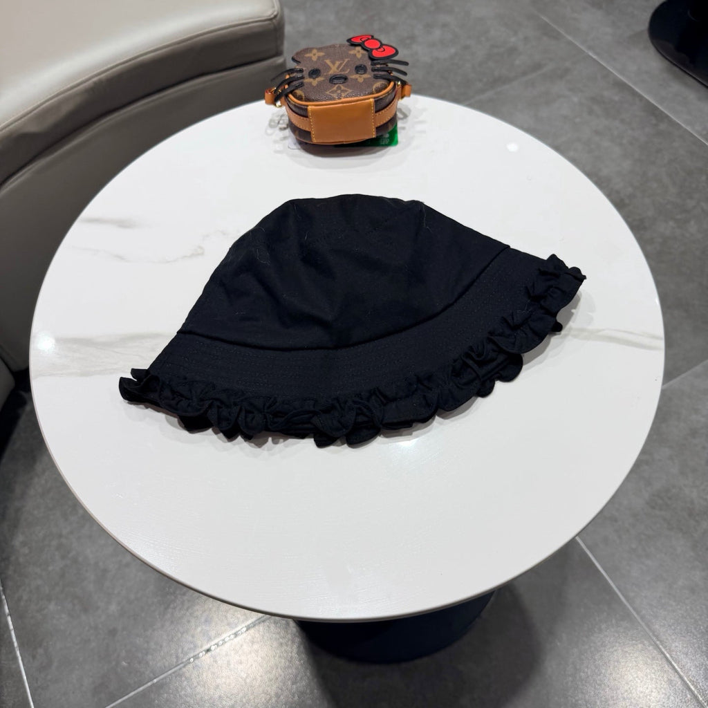 CELINE 26S CELINE RUFFLED BUCKET HAT STYLE 13