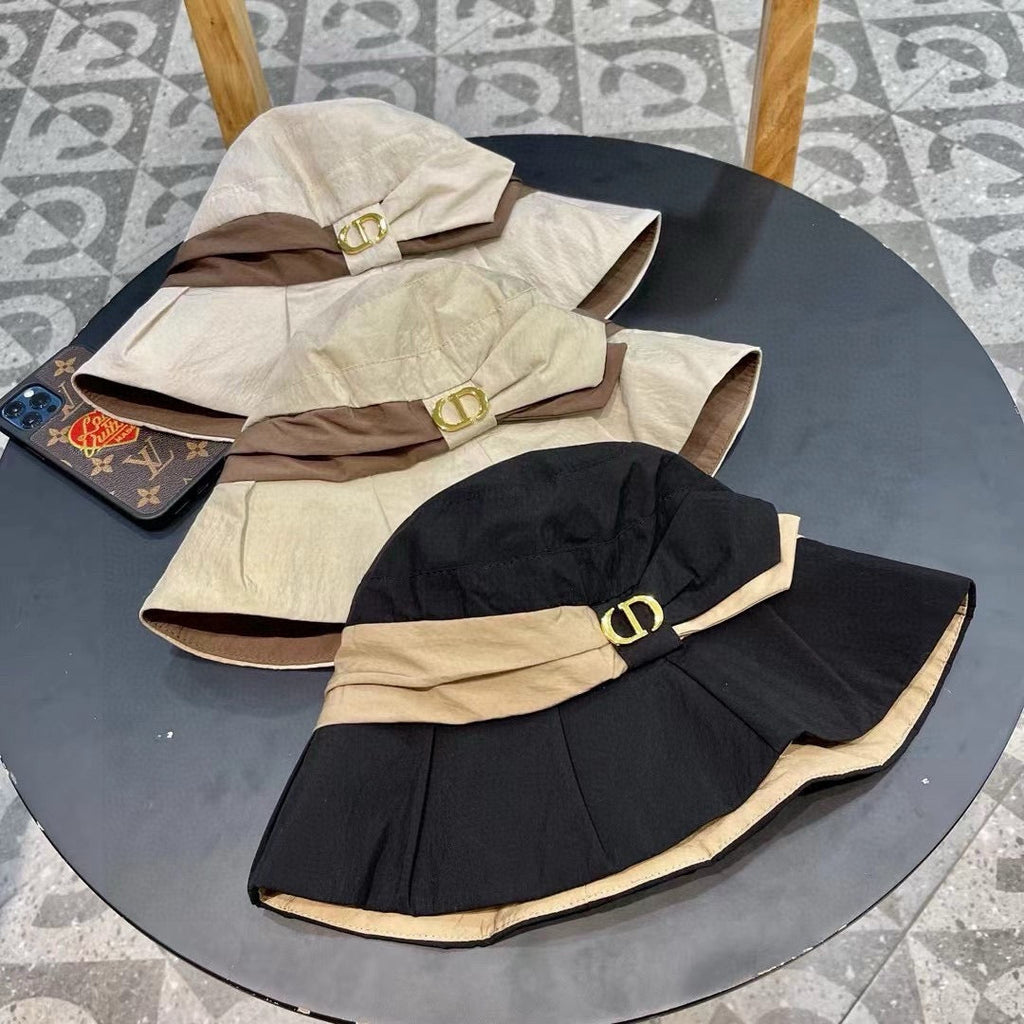 DIOR 26S LOGO BOW BUCKET HAT STYLE 39