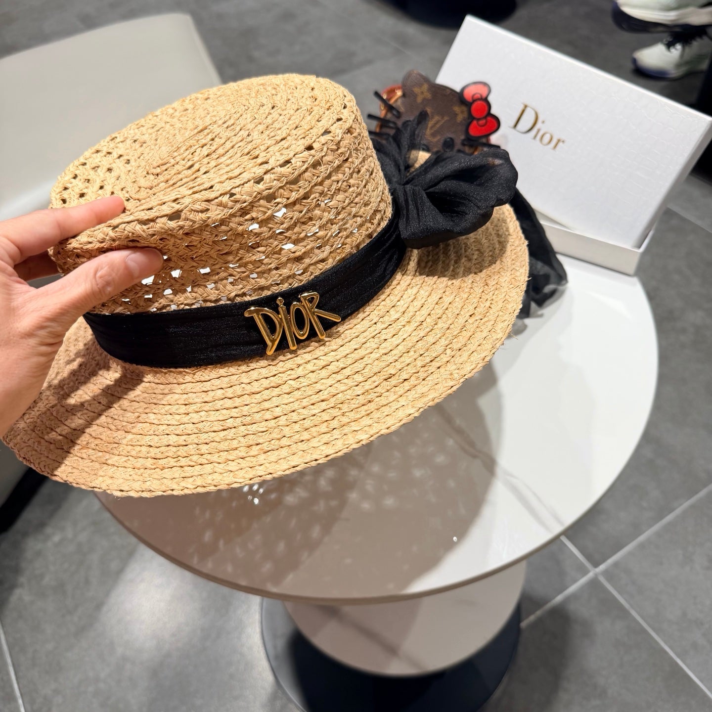 DIOR 26S LAFITE STRAW HAT STYLE 49