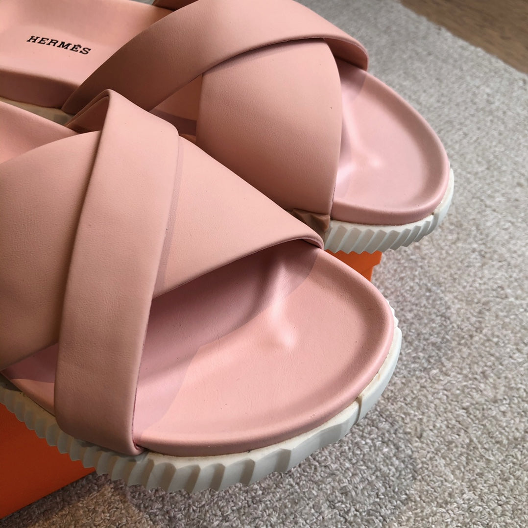 HM INFRA SANDAL BABY PINK CALFSKIN