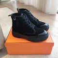 HM ITINERAIRE ANKLE BOOT BLACK SUEDE