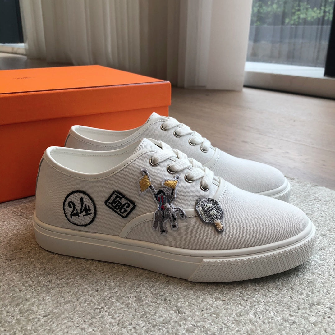 HM INNOCENT SNEAKER WHITE DENIM