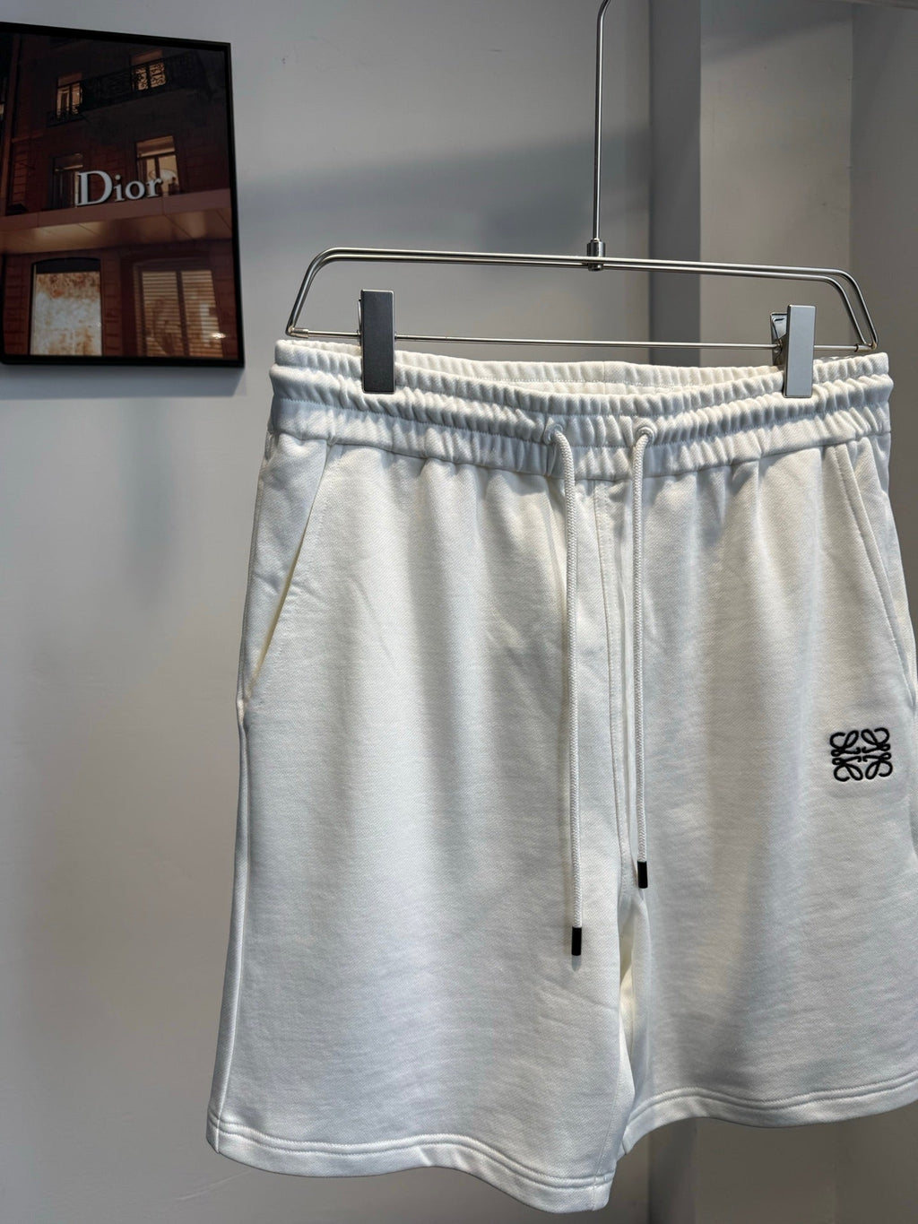 LOEWE 26S EMBROIDERED SWEATSHORTS 537
