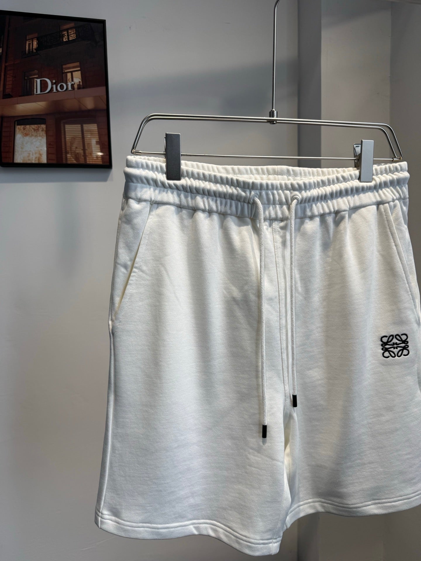 LOEWE 26S EMBROIDERED SWEATSHORTS 537