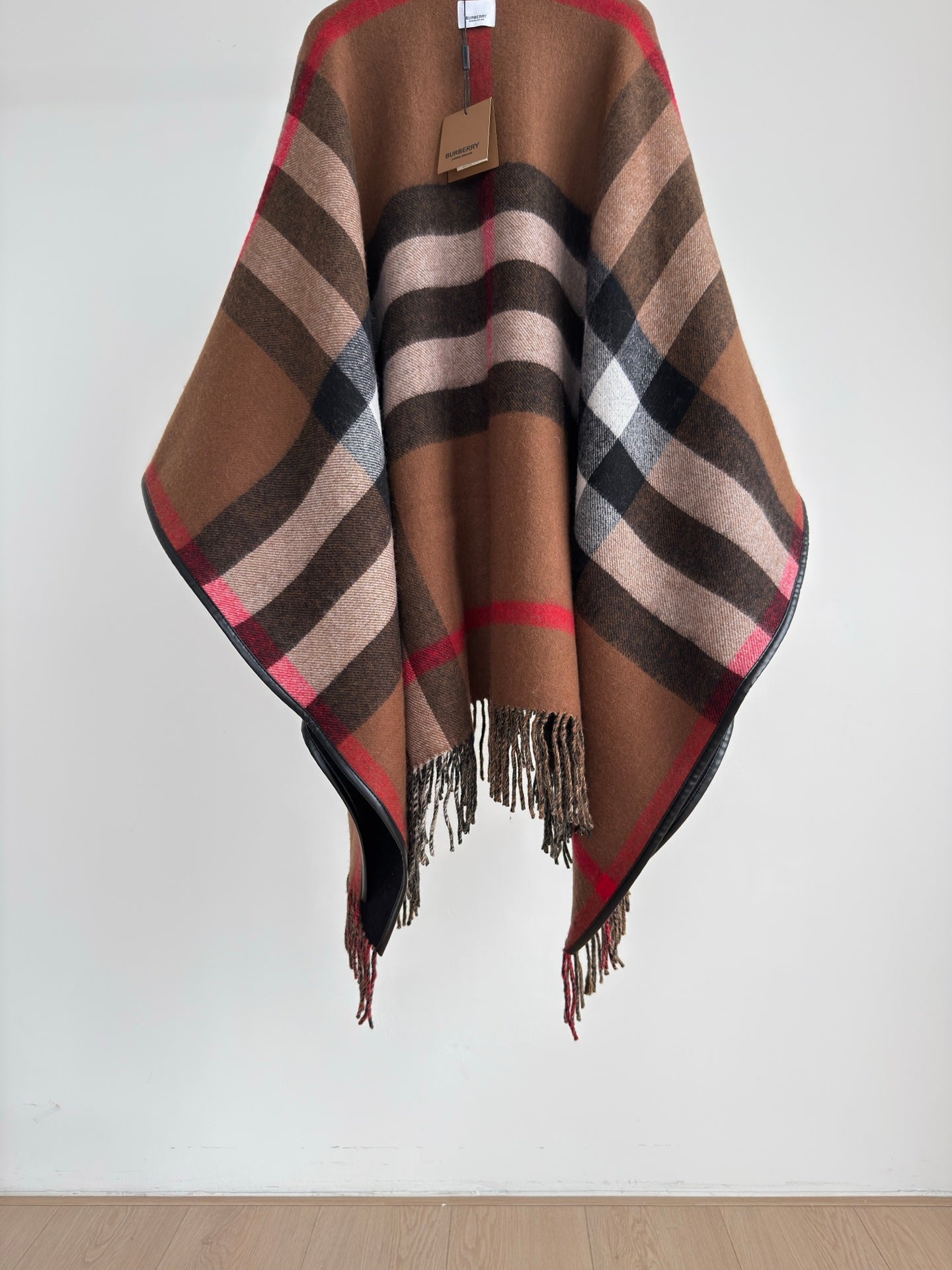 BURBERRY 25S PLAID KNITTED SCARF 146